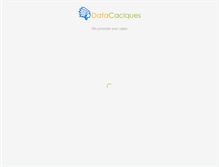 Tablet Screenshot of datacaciques.com